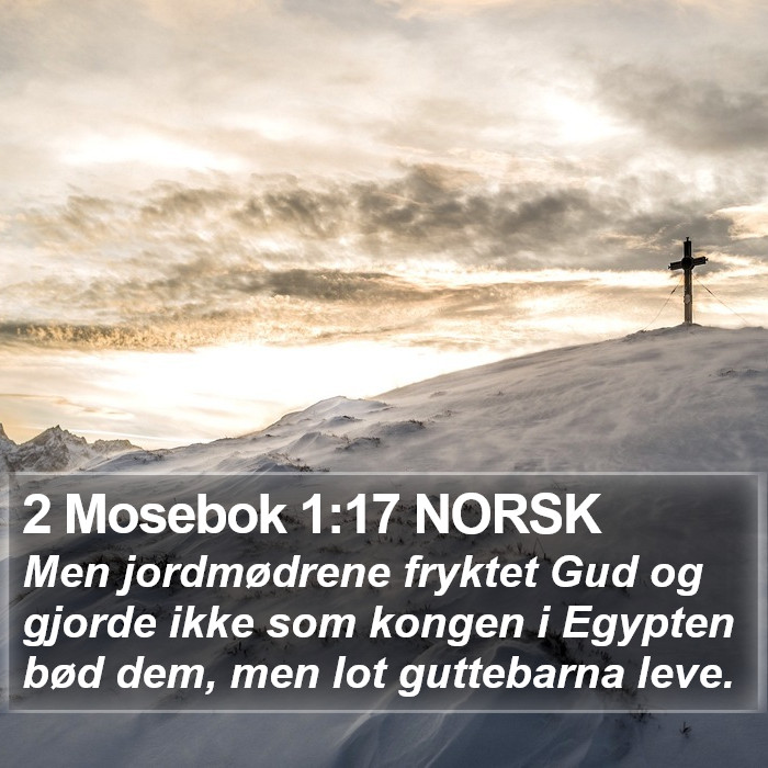 2 Mosebok 1:17 NORSK Bible Study