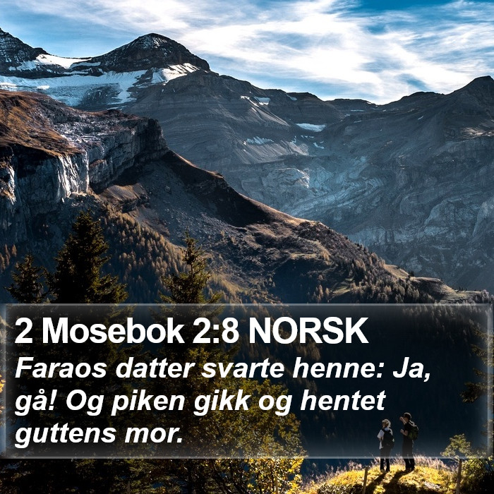 2 Mosebok 2:8 NORSK Bible Study