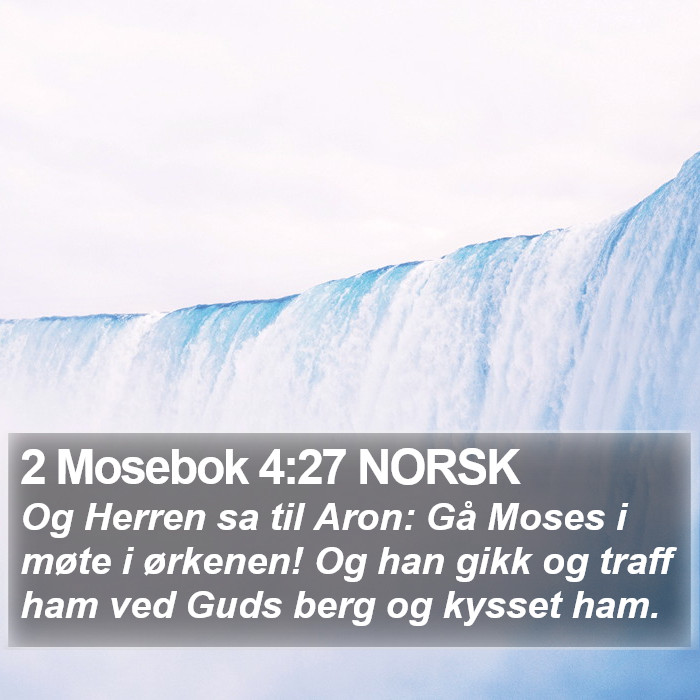 2 Mosebok 4:27 NORSK Bible Study