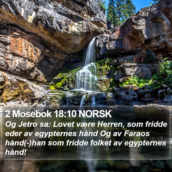 2 Mosebok 18:10 NORSK Bible Study