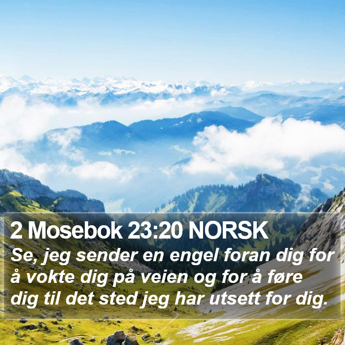 2 Mosebok 23:20 NORSK Bible Study