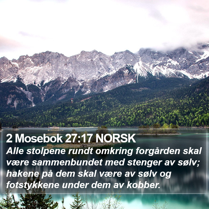 2 Mosebok 27:17 NORSK Bible Study