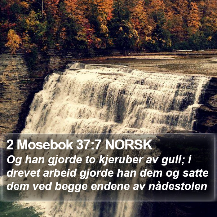 2 Mosebok 37:7 NORSK Bible Study