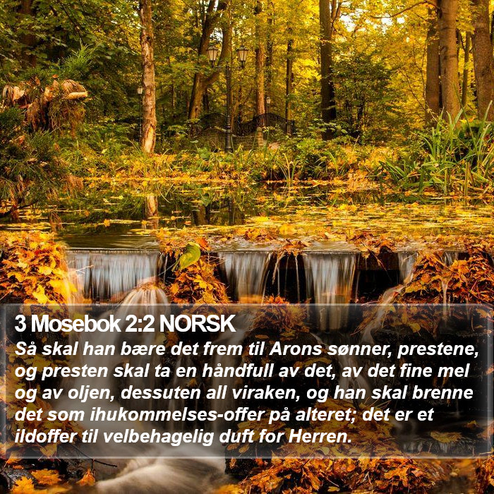 3 Mosebok 2:2 NORSK Bible Study