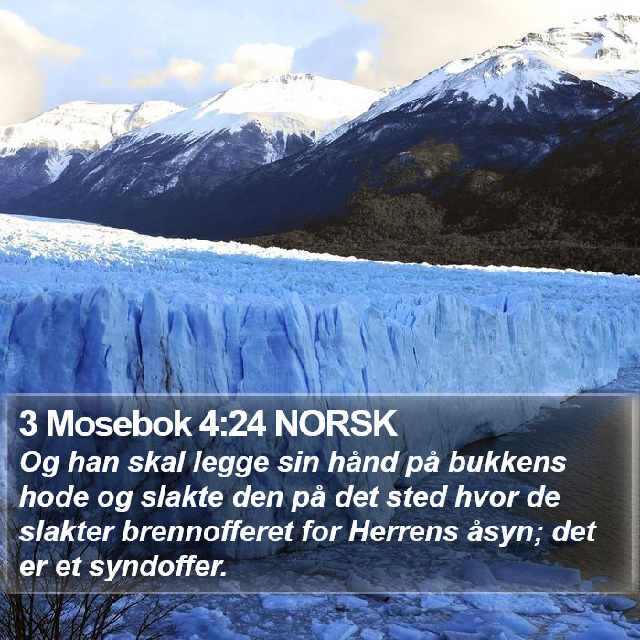 3 Mosebok 4:24 NORSK Bible Study