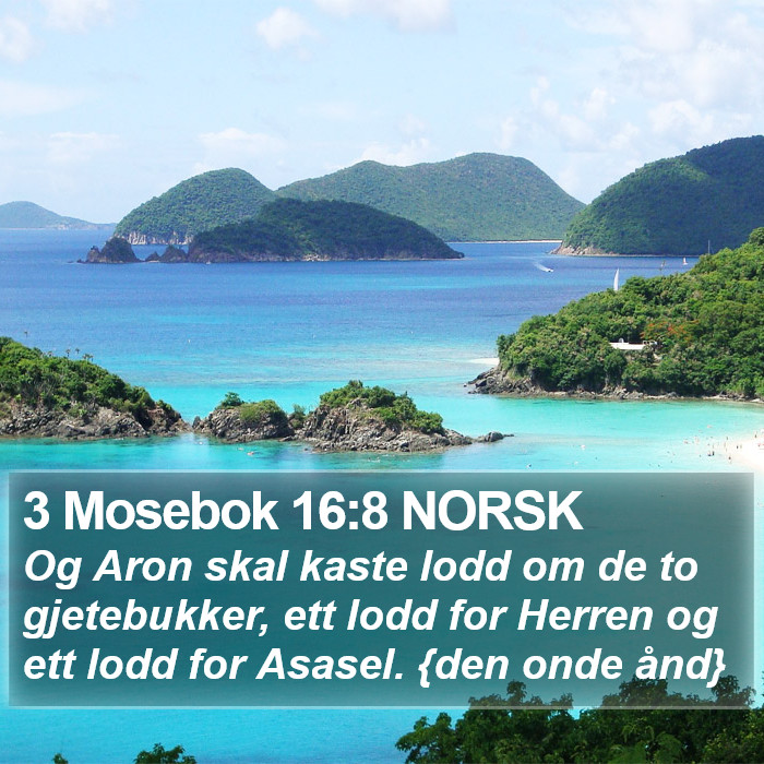 3 Mosebok 16:8 NORSK Bible Study