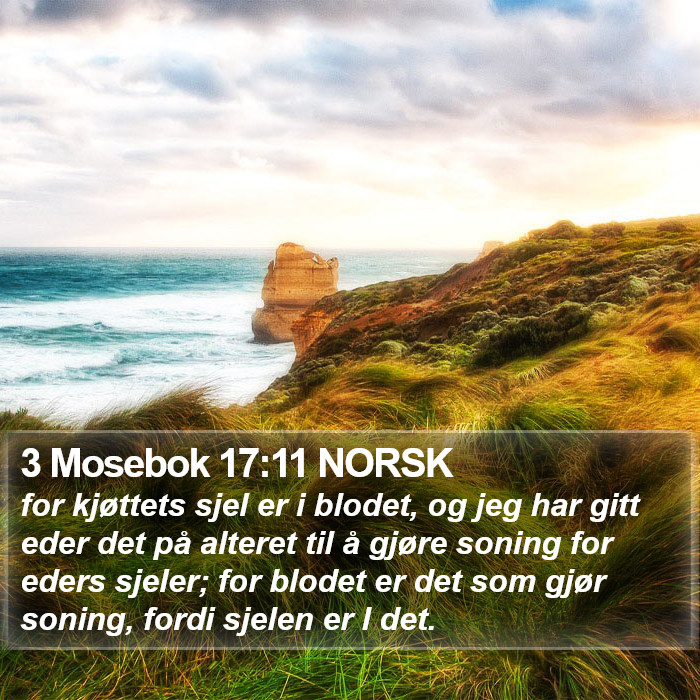 3 Mosebok 17:11 NORSK Bible Study