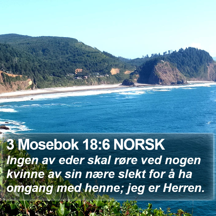 3 Mosebok 18:6 NORSK Bible Study