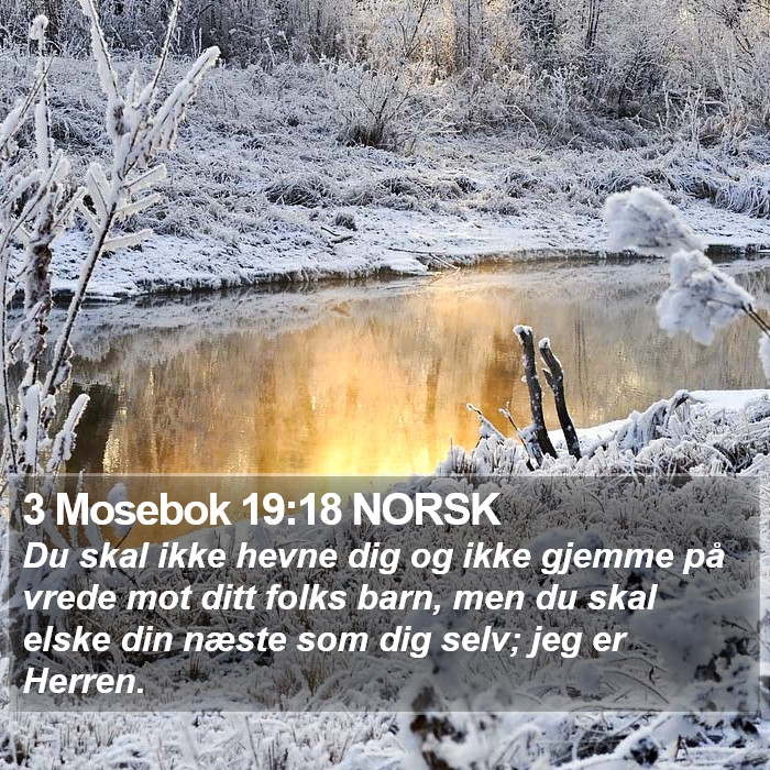 3 Mosebok 19:18 NORSK Bible Study