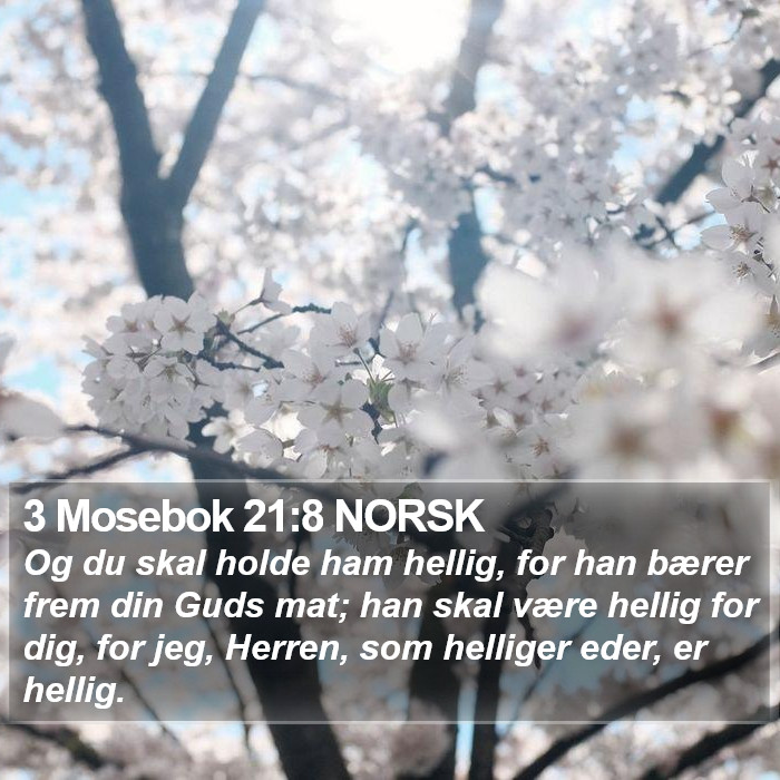 3 Mosebok 21:8 NORSK Bible Study