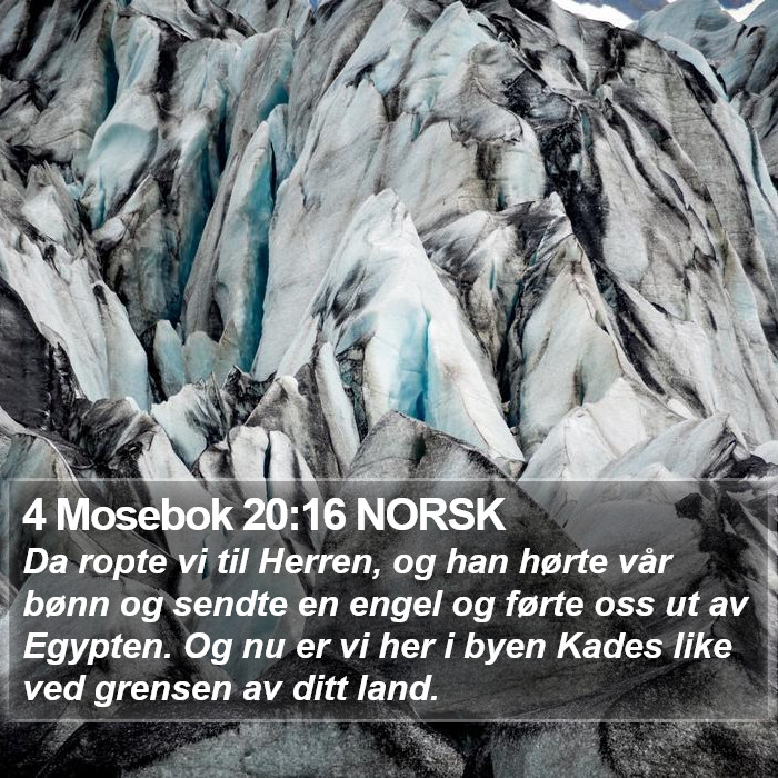 4 Mosebok 20:16 NORSK Bible Study