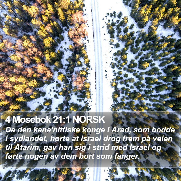 4 Mosebok 21:1 NORSK Bible Study