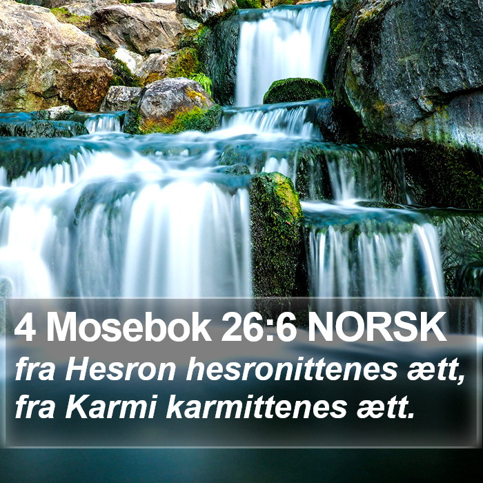 4 Mosebok 26:6 NORSK Bible Study