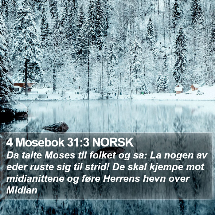 4 Mosebok 31:3 NORSK Bible Study