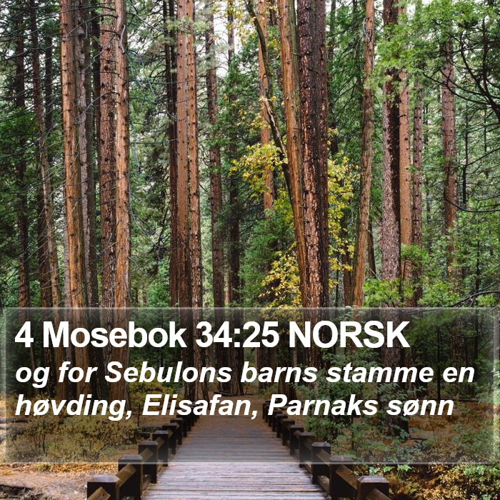 4 Mosebok 34:25 NORSK Bible Study