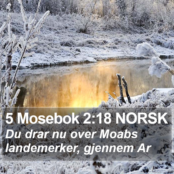 5 Mosebok 2:18 NORSK Bible Study