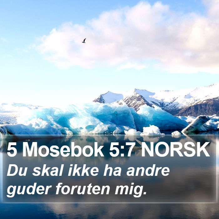 5 Mosebok 5:7 NORSK Bible Study