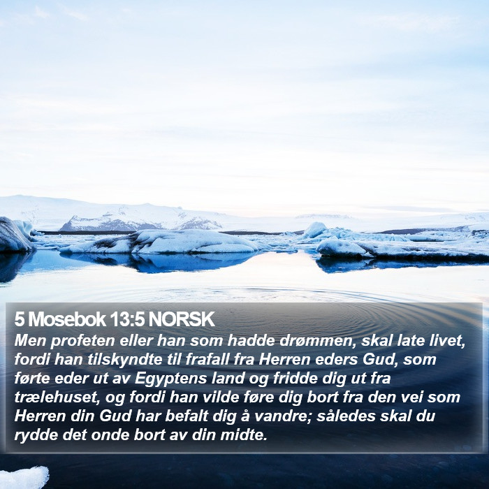 5 Mosebok 13:5 NORSK Bible Study