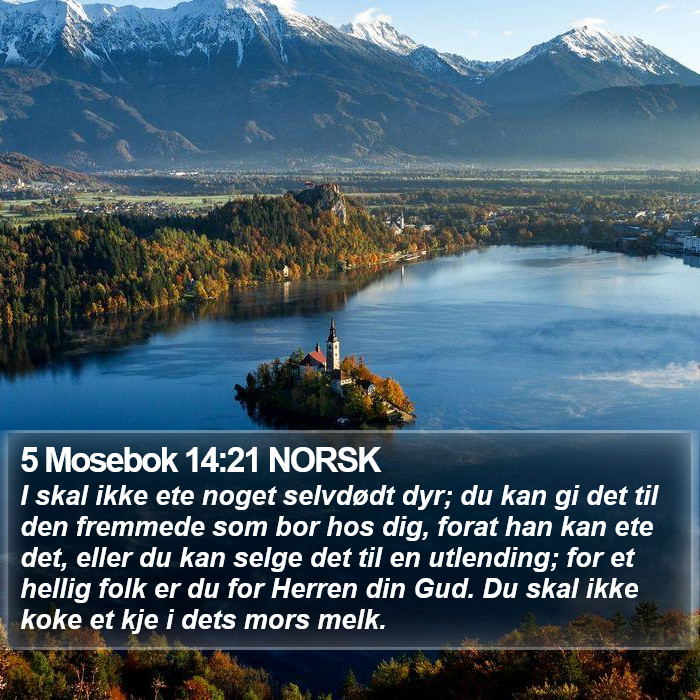 5 Mosebok 14:21 NORSK Bible Study