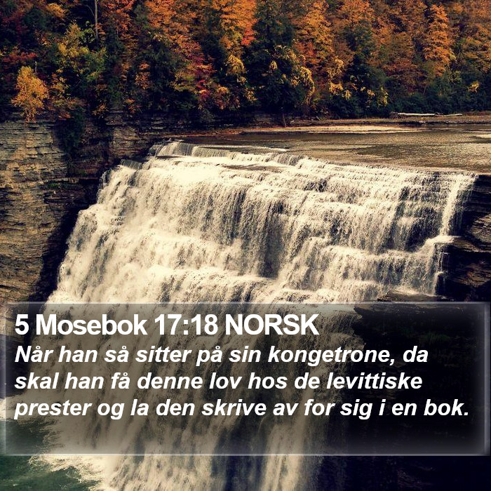 5 Mosebok 17:18 NORSK Bible Study