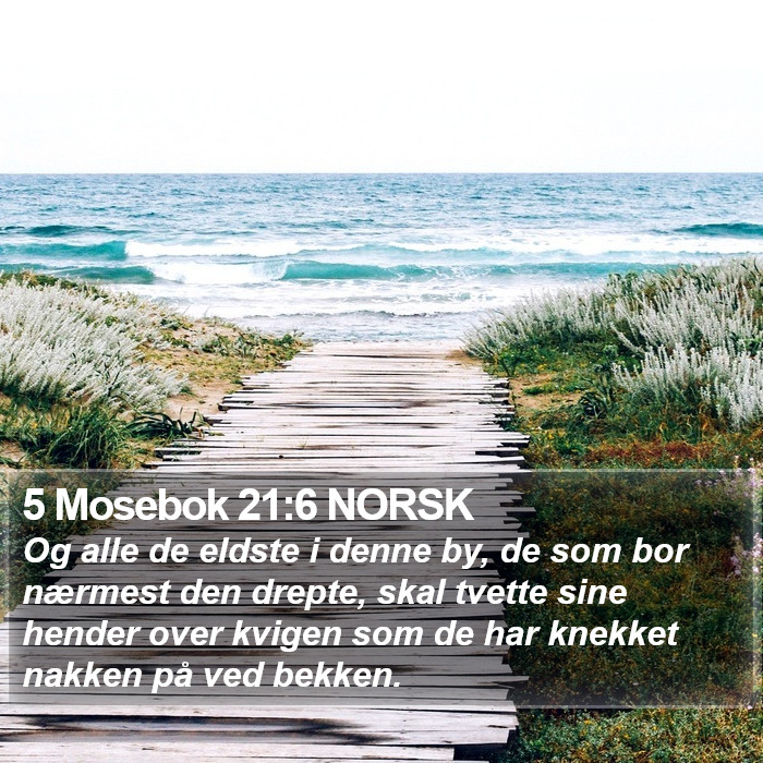 5 Mosebok 21:6 NORSK Bible Study