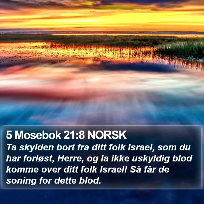5 Mosebok 21:8 NORSK Bible Study