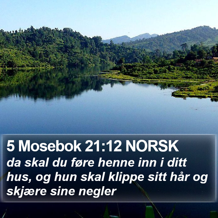 5 Mosebok 21:12 NORSK Bible Study