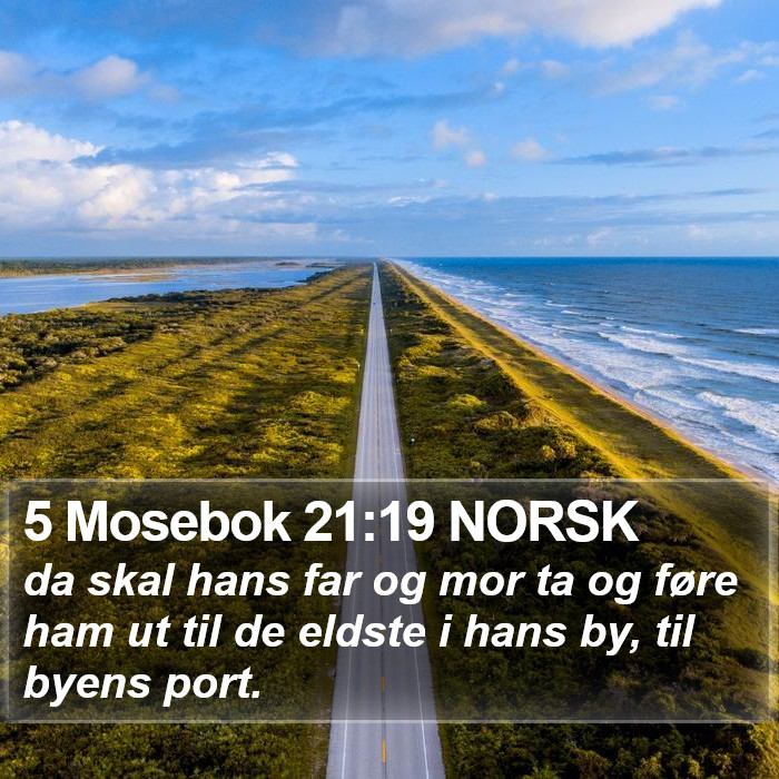 5 Mosebok 21:19 NORSK Bible Study