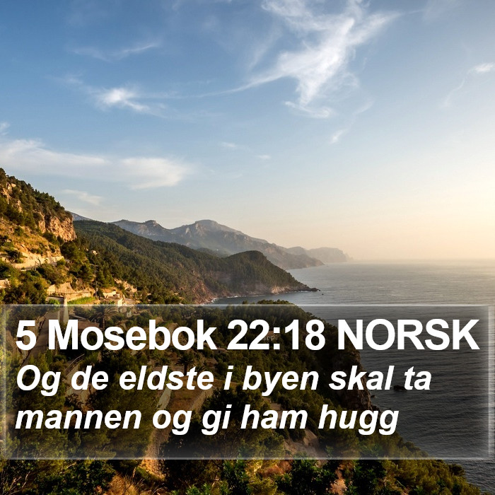 5 Mosebok 22:18 NORSK Bible Study