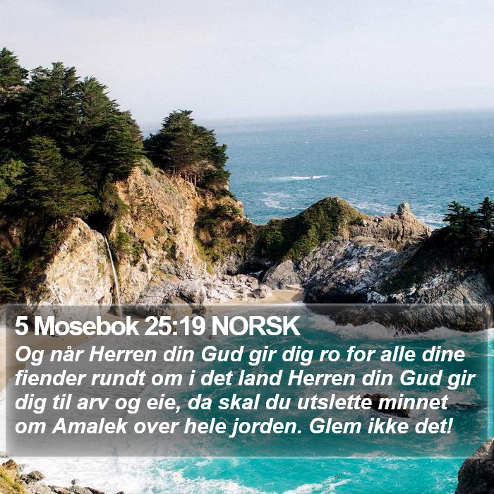 5 Mosebok 25:19 NORSK Bible Study