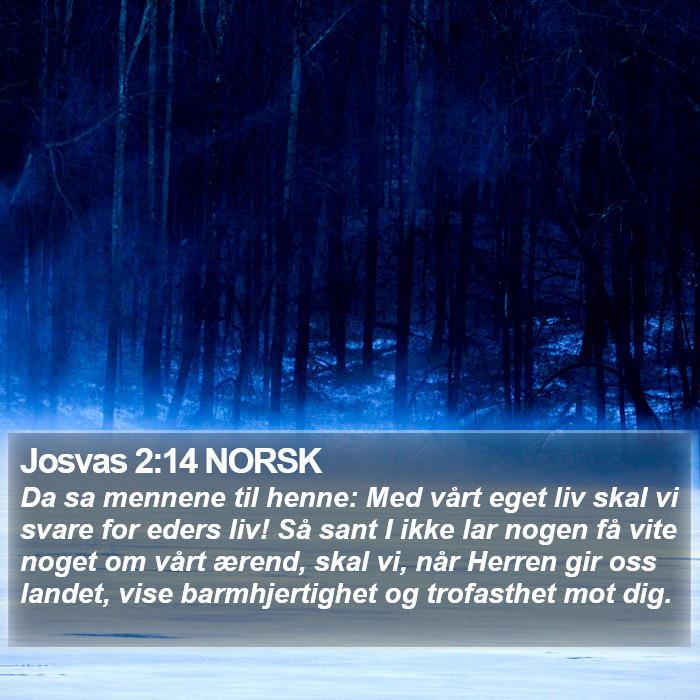 Josvas 2:14 NORSK Bible Study