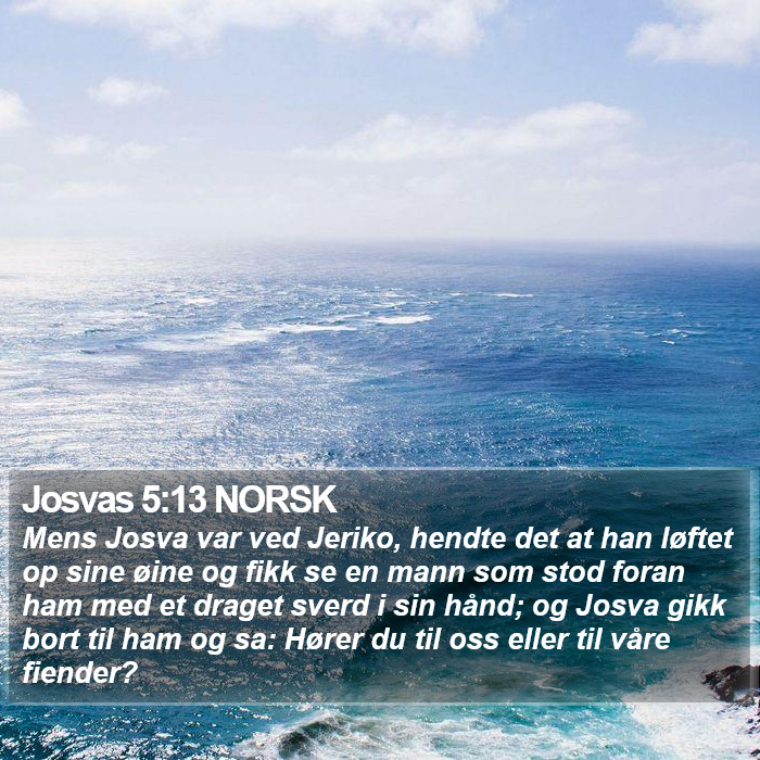 Josvas 5:13 NORSK Bible Study