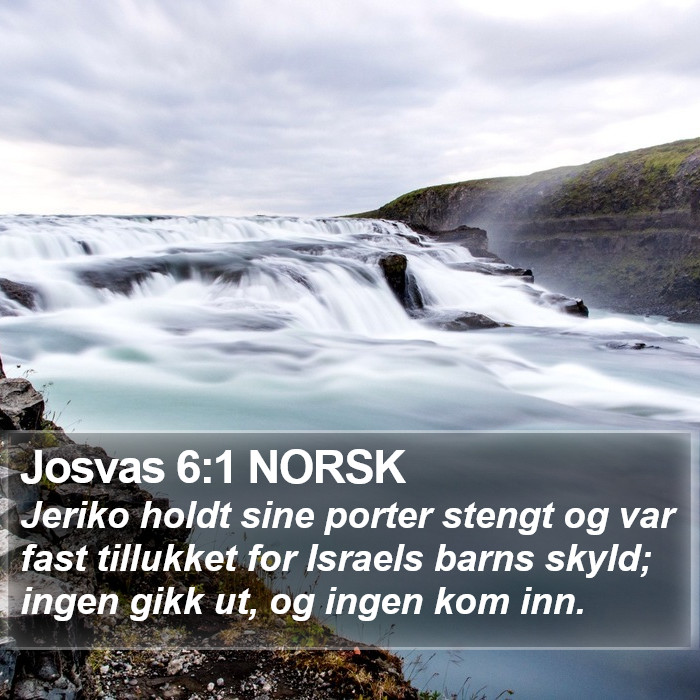 Josvas 6:1 NORSK Bible Study