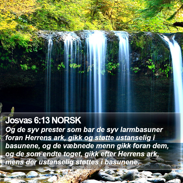 Josvas 6:13 NORSK Bible Study