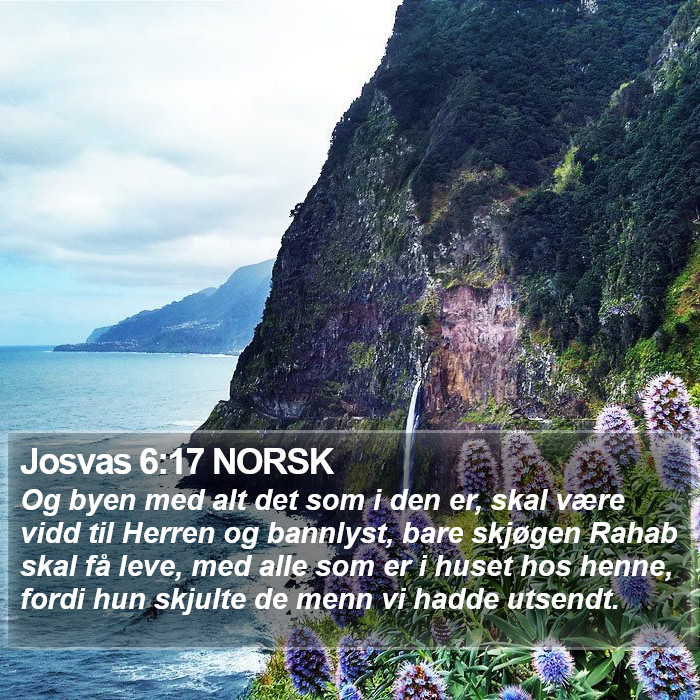 Josvas 6:17 NORSK Bible Study