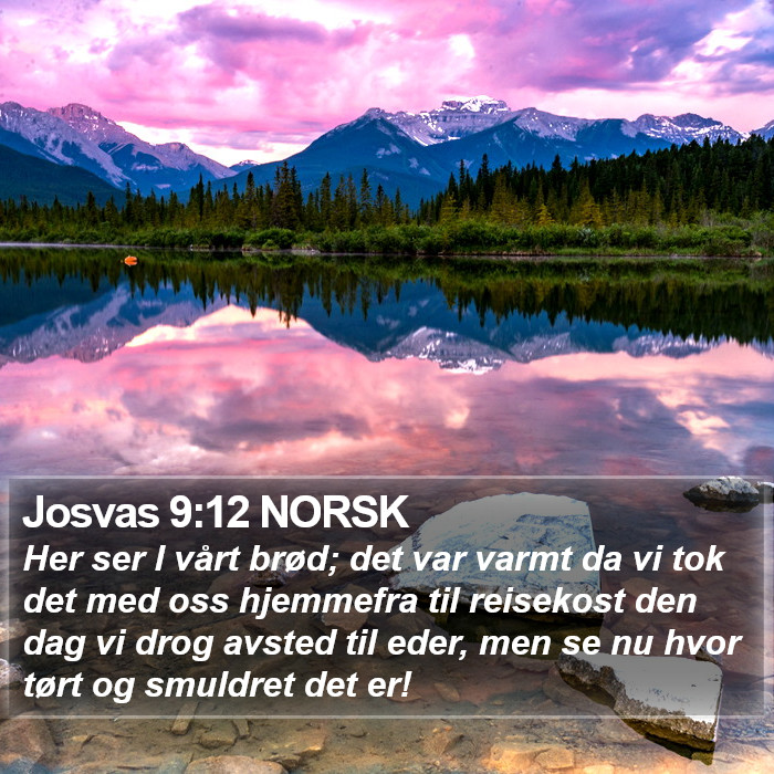 Josvas 9:12 NORSK Bible Study