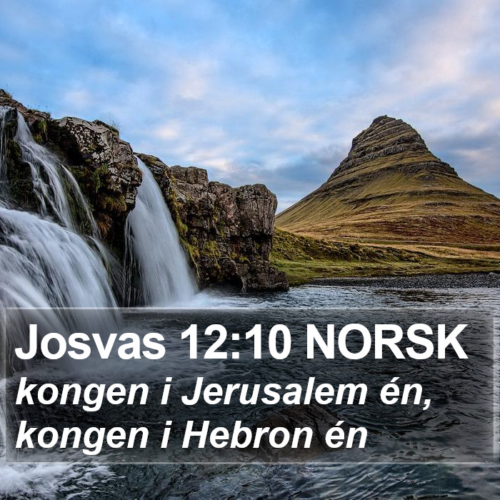 Josvas 12:10 NORSK Bible Study