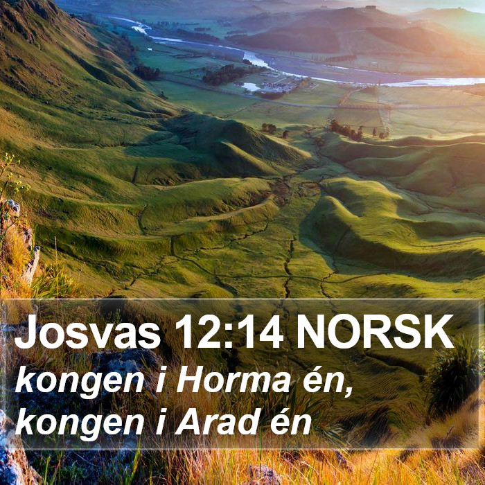 Josvas 12:14 NORSK Bible Study