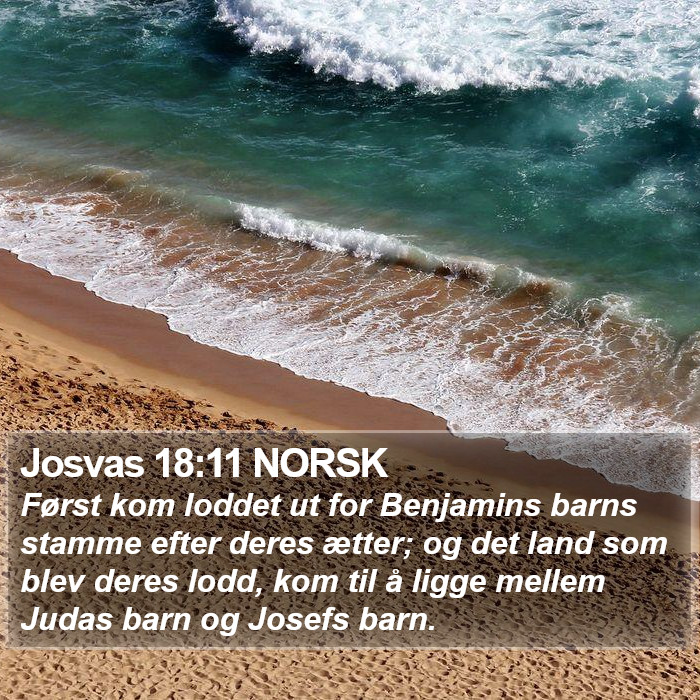 Josvas 18:11 NORSK Bible Study