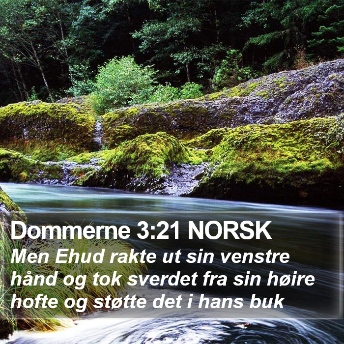 Dommerne 3:21 NORSK Bible Study
