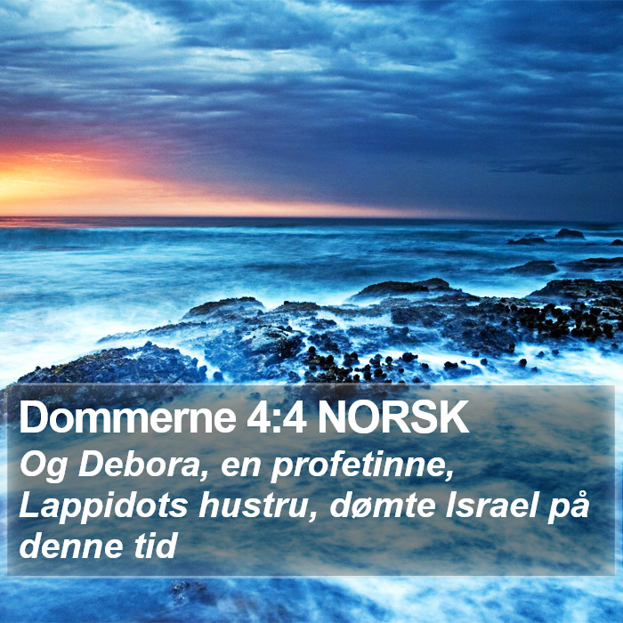 Dommerne 4:4 NORSK Bible Study