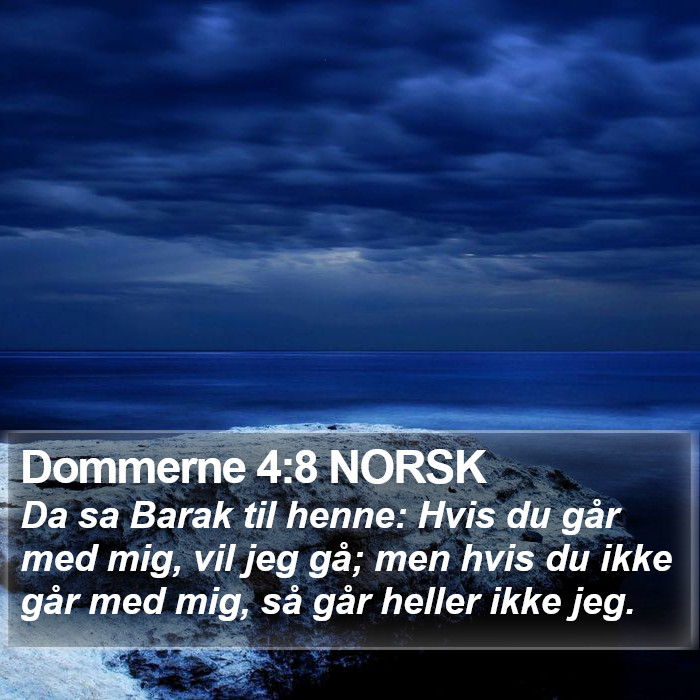 Dommerne 4:8 NORSK Bible Study