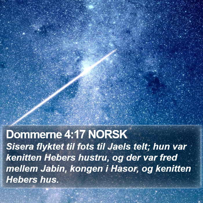 Dommerne 4:17 NORSK Bible Study