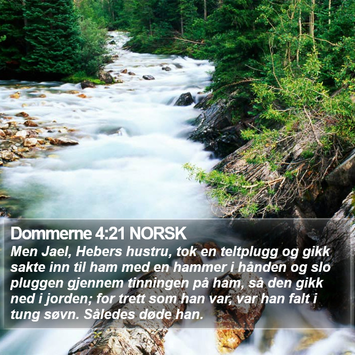 Dommerne 4:21 NORSK Bible Study