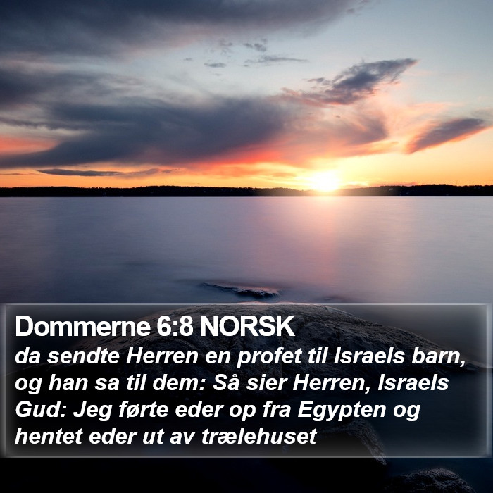 Dommerne 6:8 NORSK Bible Study