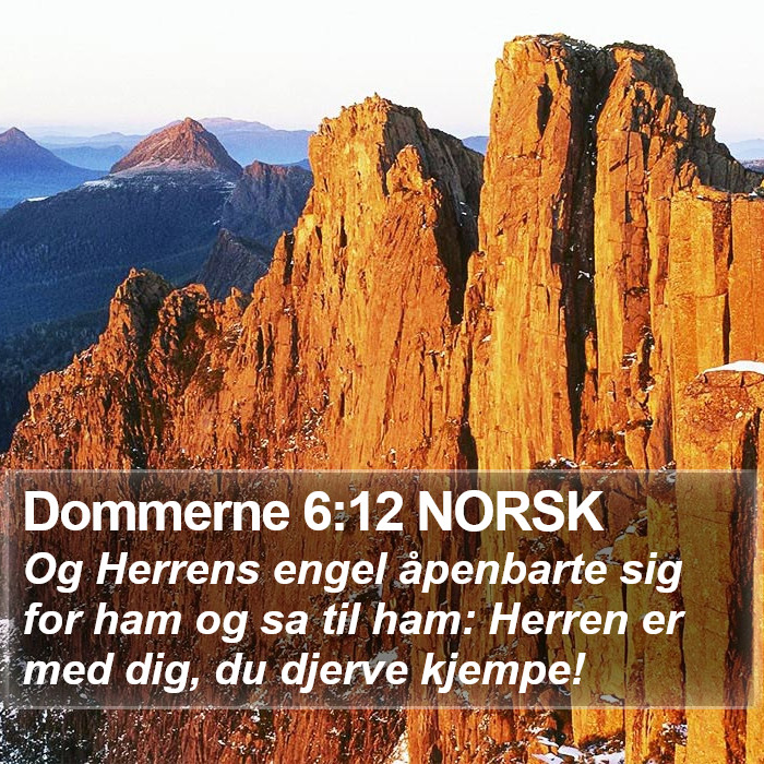 Dommerne 6:12 NORSK Bible Study