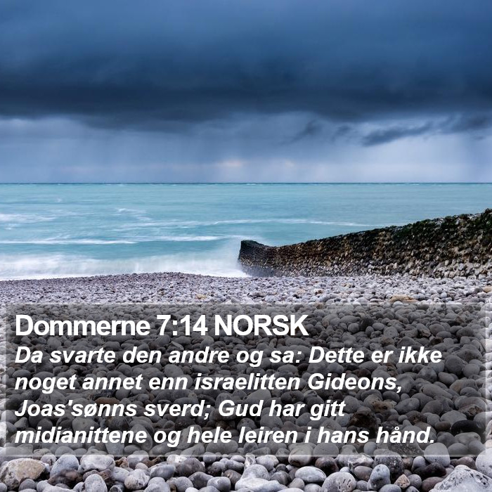 Dommerne 7:14 NORSK Bible Study