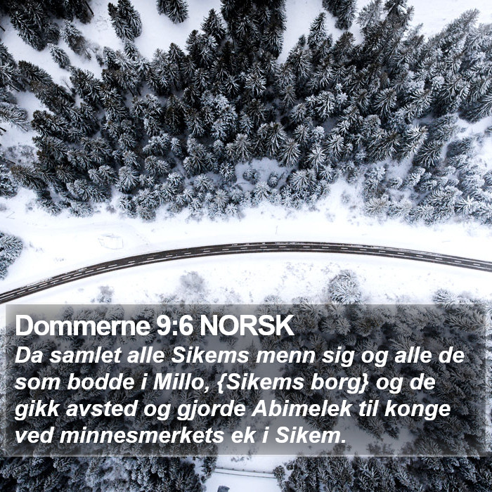 Dommerne 9:6 NORSK Bible Study