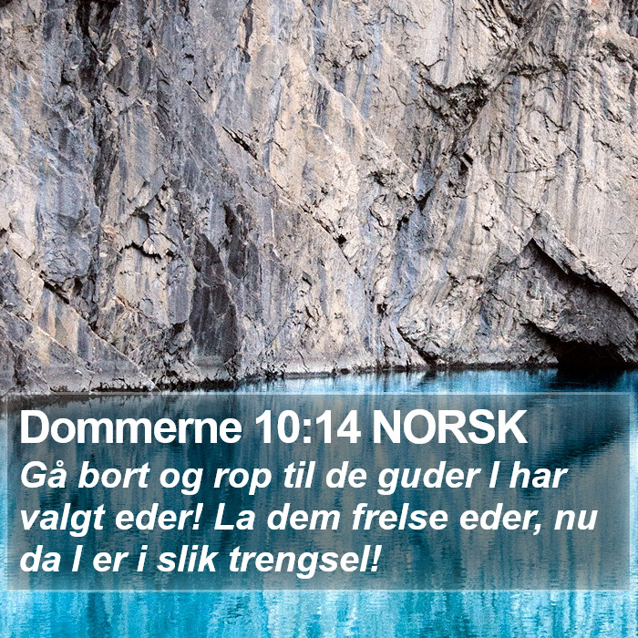 Dommerne 10:14 NORSK Bible Study