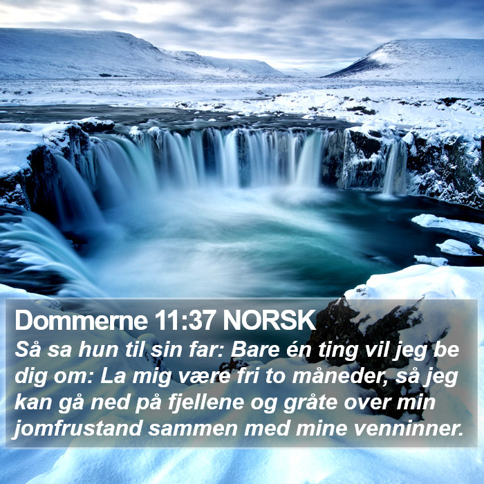 Dommerne 11:37 NORSK Bible Study